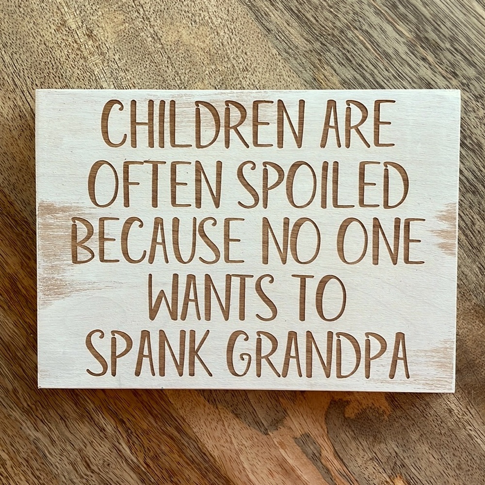 Grandpa Sign NWT
